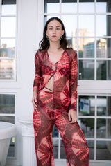 Set Arena Coral Tie Dye